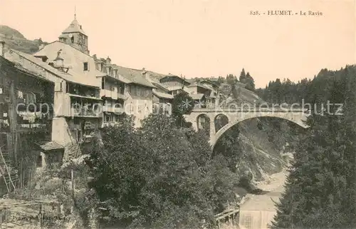 AK / Ansichtskarte Flumet Le Ravin Flumet