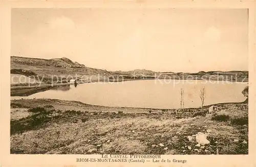 AK / Ansichtskarte Riom es Montagnes Lac de Grange Riom es Montagnes