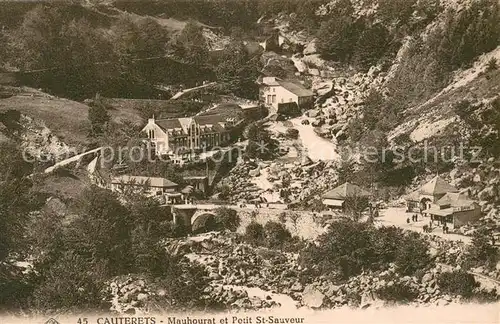 AK / Ansichtskarte Cauterets Mauhourat et Petit St Sauveur Cauterets