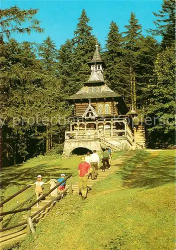AK / Ansichtskarte Zakopane Kaplica w stylu zakopianskim Kapelle Zakopane