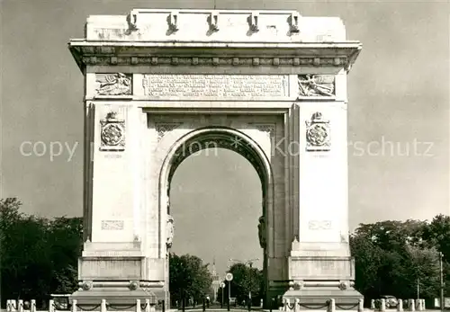 AK / Ansichtskarte Bukarest Arcul de Triumf Triumphbogen Bukarest