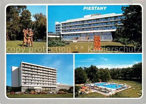 AK / Ansichtskarte Piestany Kurhaeuser Hotel Thermalbad Piestany