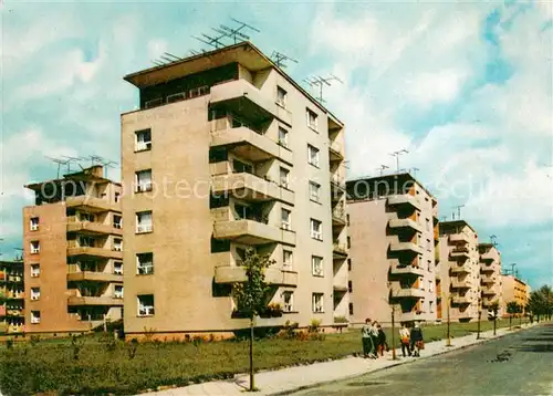 AK / Ansichtskarte Wloclawek Ulica Romualda Traugutta Wohnsiedlung Wloclawek