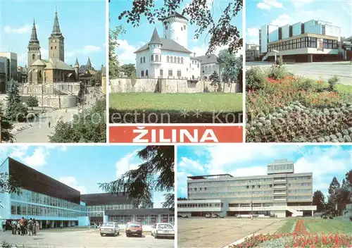 AK / Ansichtskarte Zilina Motive Innenstadt Gebaeude Zilina