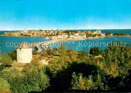 AK / Ansichtskarte Nessebre_Nessebar_Nessebyr Panorama Landenge 