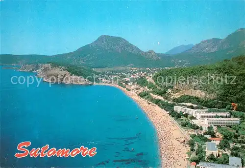 AK / Ansichtskarte Sutomore_Dalmatien Fliegeraufnahme Sutomore Dalmatien