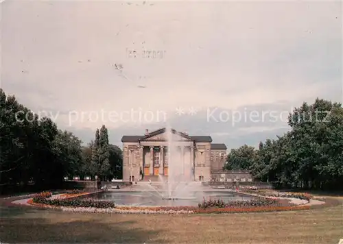 AK / Ansichtskarte Poznan_Posen Teatr Wielki im Stanislawa Moniuszki Theater Springbrunnen Poznan Posen
