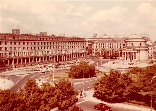 AK / Ansichtskarte Warszawa Plac Trzech Krzyzy Warszawa