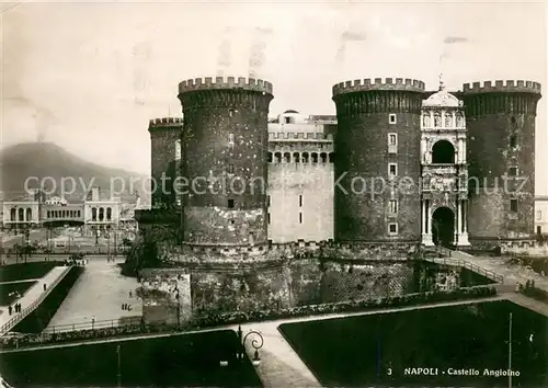 AK / Ansichtskarte Napoli_Neapel Castello Angioino Napoli Neapel