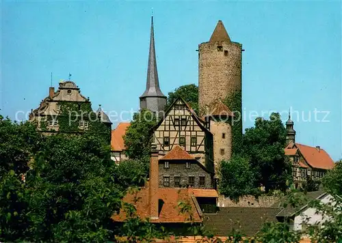 AK / Ansichtskarte Schlitz Burgberg mit Bergfried der Hinterburg Schlitz