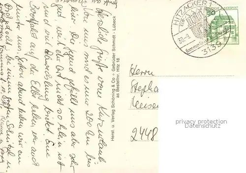 AK / Ansichtskarte Hitzacker_Elbe Drawehnertorstrasse Jeetzelhafen Blick vom Weinberg Zollstrasse SMS Stadt Hitzacker Hitzacker Elbe