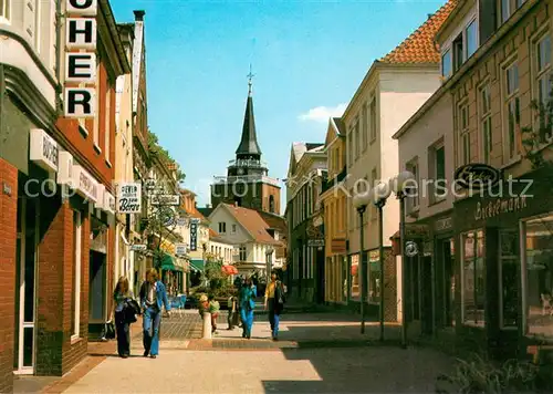 AK / Ansichtskarte Aurich_Ostfriesland Burgstrasse Aurich_Ostfriesland
