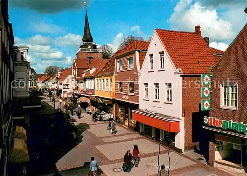 AK / Ansichtskarte Aurich_Ostfriesland Burgstrasse Aurich_Ostfriesland