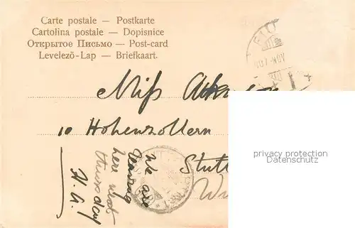 AK / Ansichtskarte Abbazia_Bergamo Kurpark Abbazia Bergamo