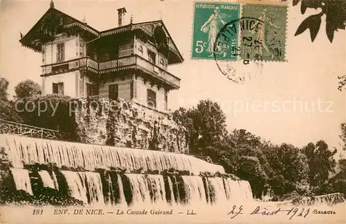 AK / Ansichtskarte Nice_Alpes_Maritimes Cascade Gairand Wasserfall Nice_Alpes_Maritimes