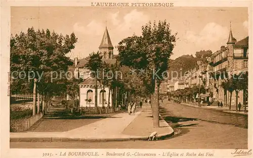 AK / Ansichtskarte La_Bourboule Boulevard Clemenceau La_Bourboule