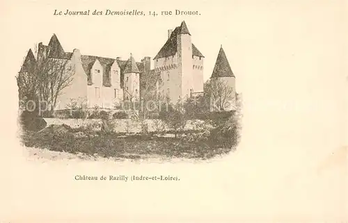 AK / Ansichtskarte Beaumont en Veron Chateau de Razilly Beaumont en Veron