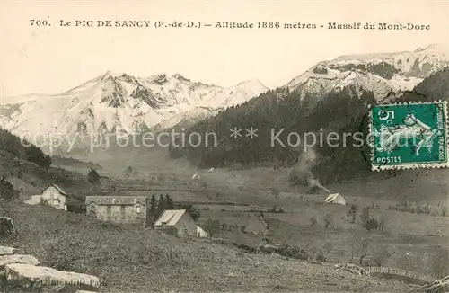 AK / Ansichtskarte Le_Mont Dore_Puy_de_Dome Panorama Pic de Sancy Massif du Mont Dore Le_Mont Dore_Puy_de_Dome