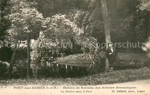 AK / Ansichtskarte Pont aux Dames Maison de Retraite des Artistes Dramatiques 