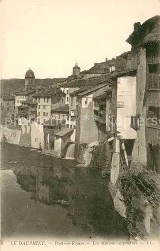 AK / Ansichtskarte Pont en Royans Les maisons suspendues Pont en Royans