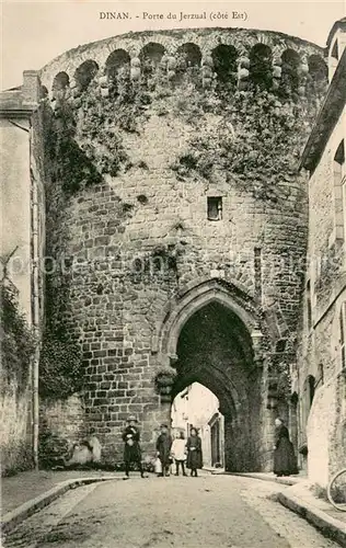 AK / Ansichtskarte Dinan Porte du Jerzual Dinan