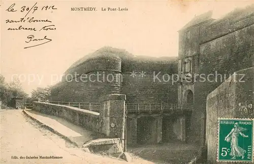 AK / Ansichtskarte Montmedy Pont Levis Montmedy