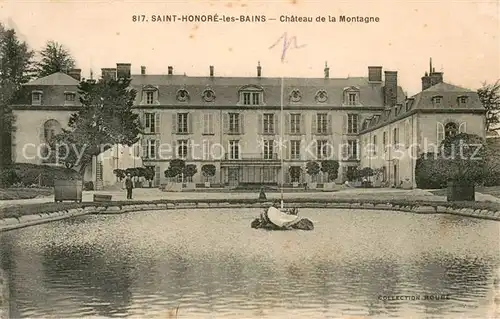 AK / Ansichtskarte Saint Honore les Bains Chateau de la Montagne Saint Honore les Bains