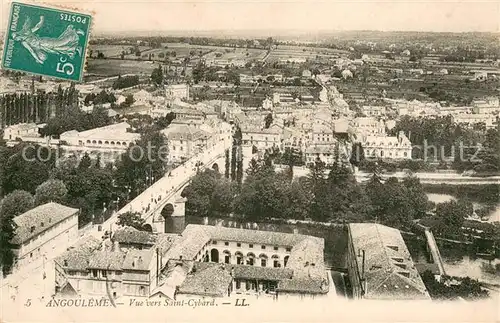 AK / Ansichtskarte Angouleme Vue panoramique vers Saint Cybard Angouleme