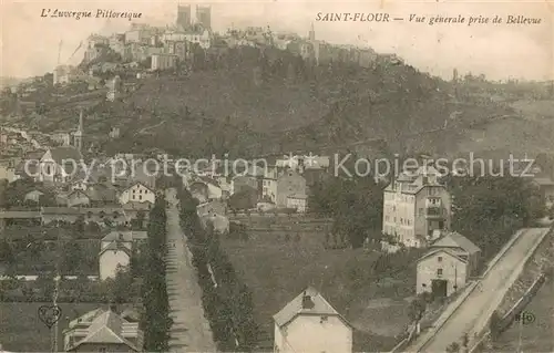 AK / Ansichtskarte Saint Flour_Puy de Dome Vue generale prise de Bellevue Saint Flour Puy de Dome