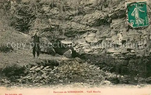 AK / Ansichtskarte Sombernon Vieil moulin Sombernon