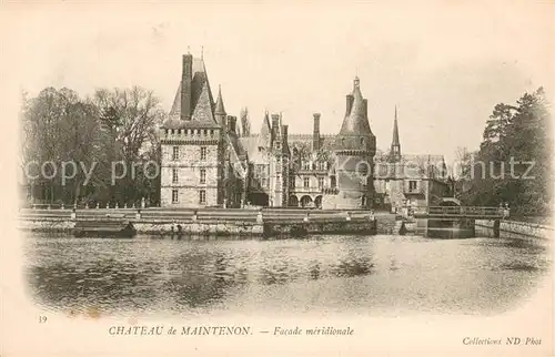 AK / Ansichtskarte Maintenon Chateau facade meridionale Maintenon