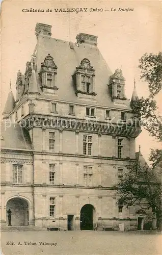 AK / Ansichtskarte Valencay Donjon du chateau Valencay