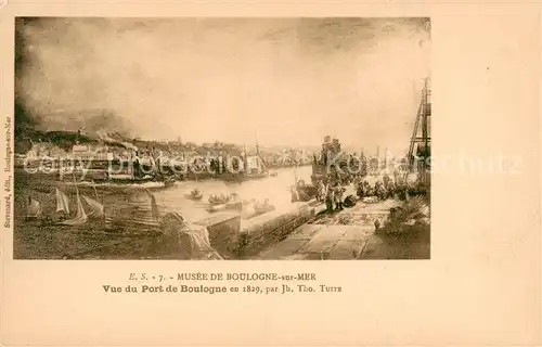 AK / Ansichtskarte Boulogne sur Mer Vue du Pot de Boulogne en 1829 Boulogne sur Mer