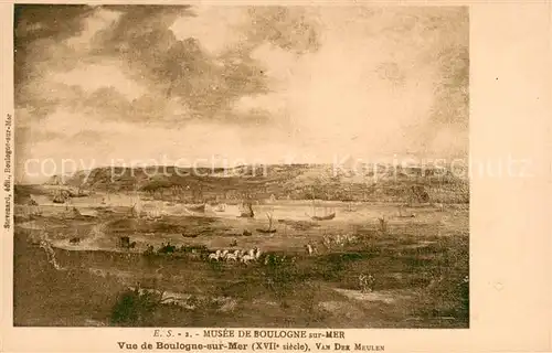 AK / Ansichtskarte Boulogne sur Mer Musee Vue de Boulogne sur Mer Boulogne sur Mer