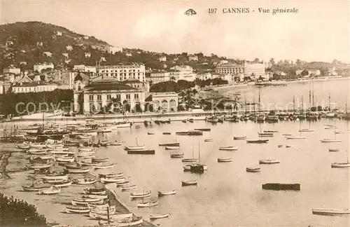 AK / Ansichtskarte Cannes_Alpes Maritimes Vue generale Cannes Alpes Maritimes