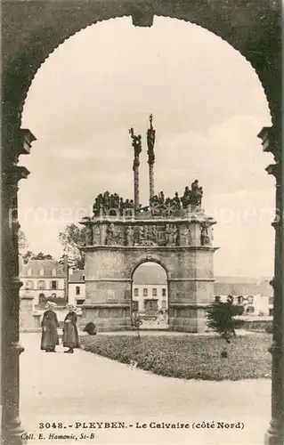 AK / Ansichtskarte Pleyben Le Calvaire Cote Nord Pleyben
