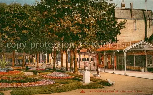 AK / Ansichtskarte Contrexeville_Vosges Un coin du Parc Contrexeville_Vosges