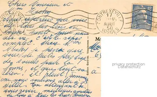 AK / Ansichtskarte Contrexeville_Vosges Un coin du Parc Contrexeville_Vosges