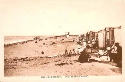 AK / Ansichtskarte Ile_d_Oleron Plage de Saint Denis Ile_d_Oleron