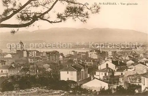 AK / Ansichtskarte Saint Raphael_Var Vue generale Saint Raphael Var