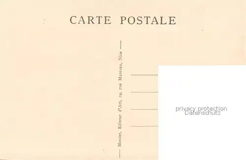 AK / Ansichtskarte Menton_Alpes_Maritimes Les Rochers Rouges Menton_Alpes_Maritimes