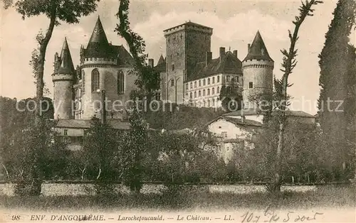 AK / Ansichtskarte Angouleme Larochefoucauld Le Chateau Angouleme