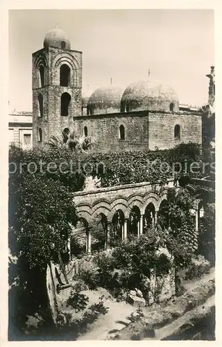 AK / Ansichtskarte Palermo_Sicilia San Giovanni degli Eremiti Chiostra Veduta d insieme Palermo_Sicilia