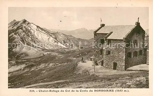 AK / Ansichtskarte Bonhomme_Haut_Rhin_Elsass_Le Chalet Refuge du Col de la Croix  Bonhomme_Haut