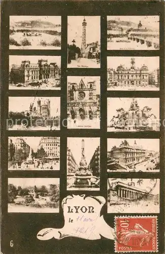 AK / Ansichtskarte Lyon_France Vue partielle Lyon France