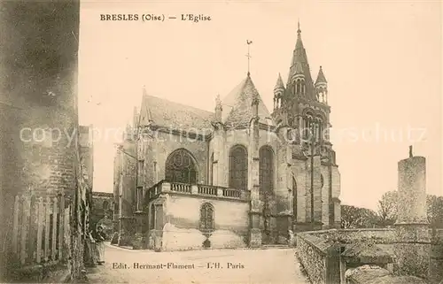 AK / Ansichtskarte Bresles Eglise Bresles