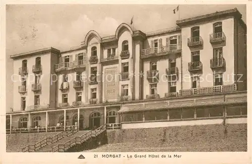 AK / Ansichtskarte Morgat Le Grand Hotel de la Mer Morgat