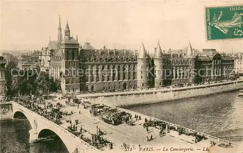 AK / Ansichtskarte Paris La Conciergerie Paris