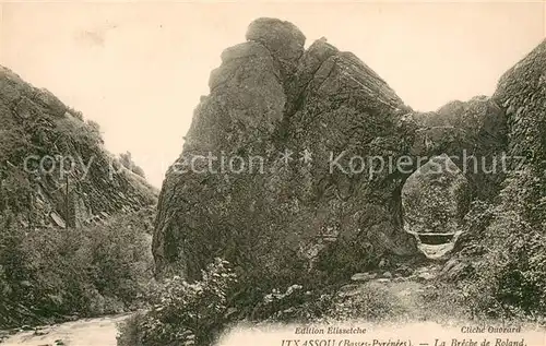 AK / Ansichtskarte Itxassou La Breche de Roland Itxassou