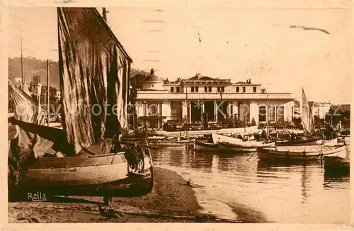 AK / Ansichtskarte Cannes_Alpes Maritimes Le Port et le Casino municipal Cannes Alpes Maritimes
